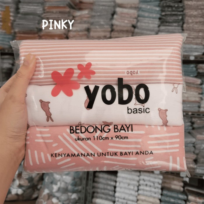 MIXED PACK YOBO Baby Swaddle Wraps Set of 3 | BEDONG BAYI x 3pcs NEW