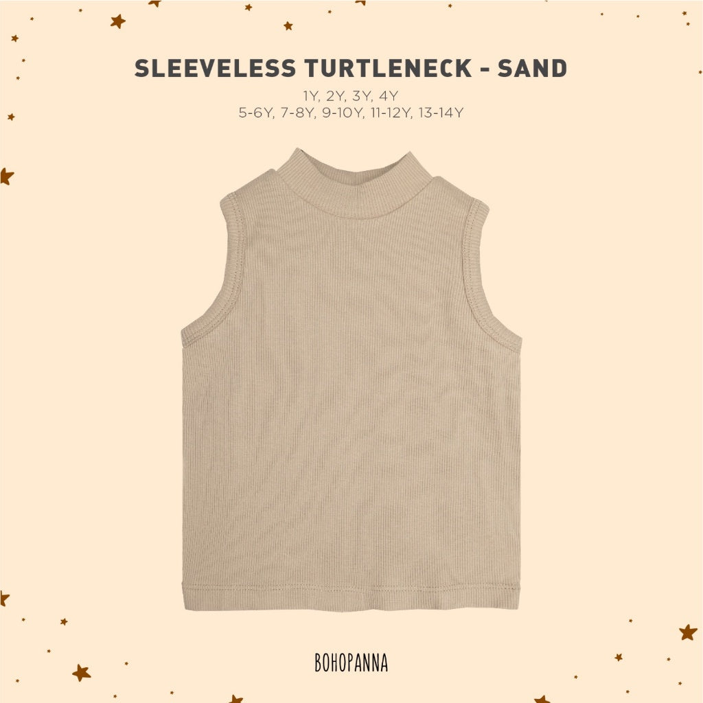 BOHOPANNA - SLEEVELESS TURTLENECK - Atasan Anak 1