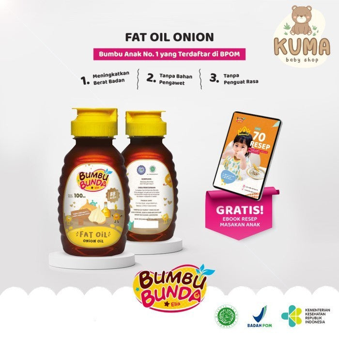 Bumbu Bunda Elia Onion Oil Tanpa MSG Tanpa Pengawet
