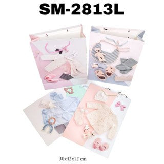 Paper Bag/ Goodie Bag/Hand Bag Kertas / Tas Serbaguna 3D Glitter Baby