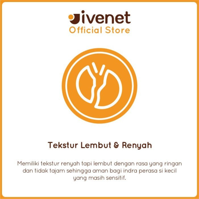 Ivenet Rice Chip - Snack Jajanan Cemilan Kerupuk Bayi dan Anak
