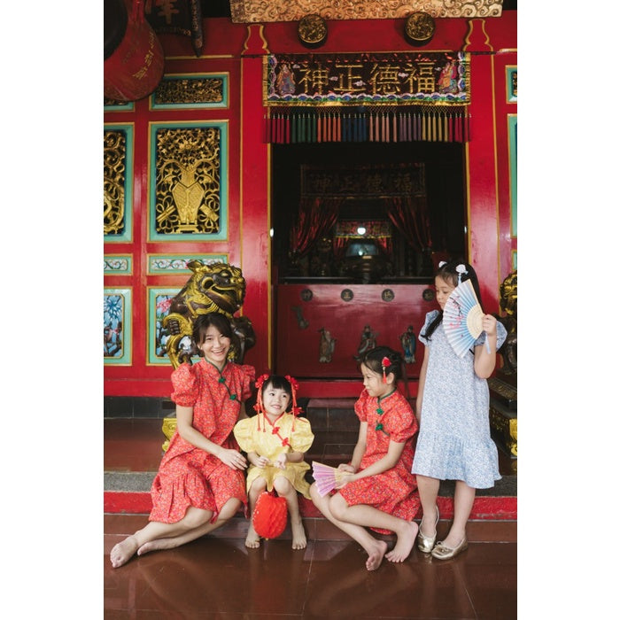 BOHOPANNA - RYOKO DRESS - Baju Imlek Anak Perempuan CNY Chinese New Year