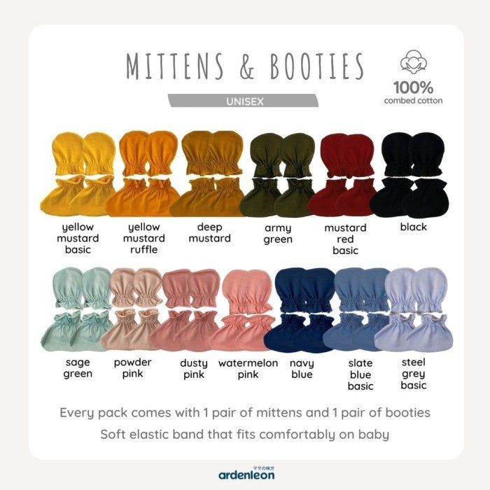 ARDENLEON Mittens Booties 1.0 Sarung Tangan Kaki Anak Bayi