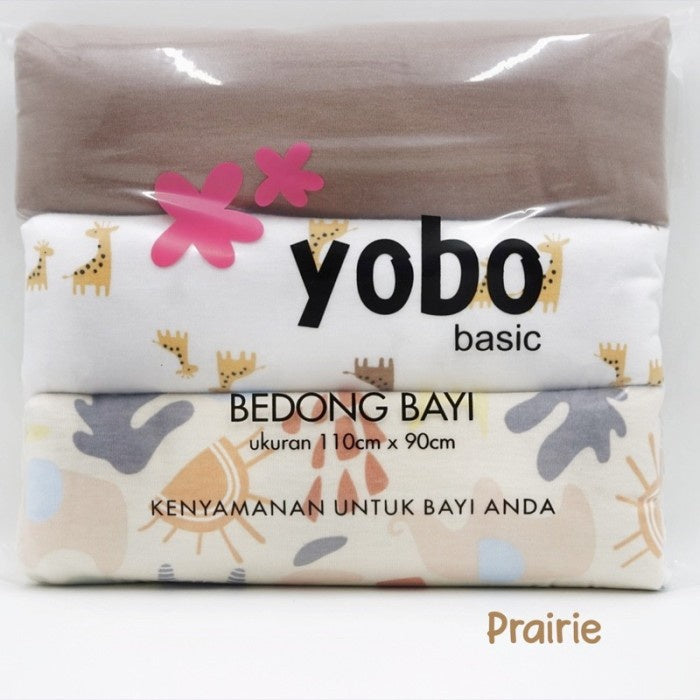 MIXED PACK YOBO Baby Swaddle Wraps Set of 3 | BEDONG BAYI x 3pcs NEW