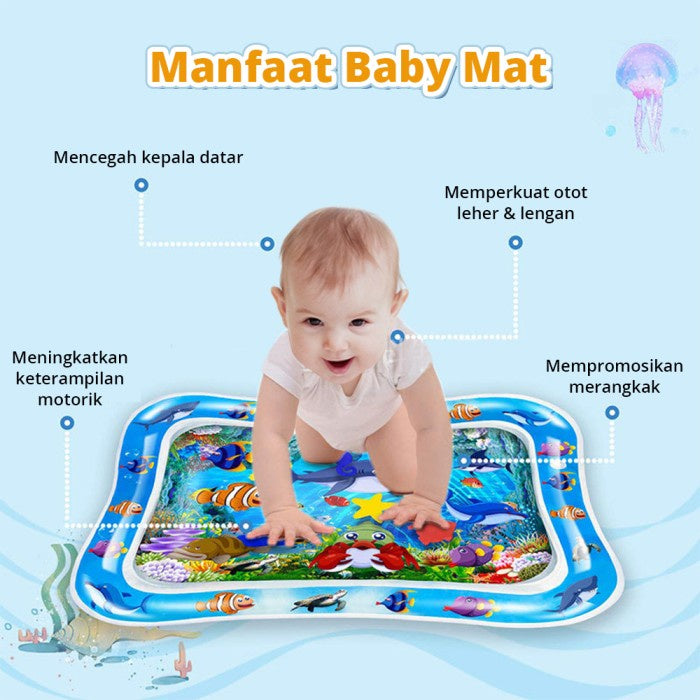 Tatajoy Baby Water Playmat Baby /Mainan Bayi Water Play Mat Inflatable