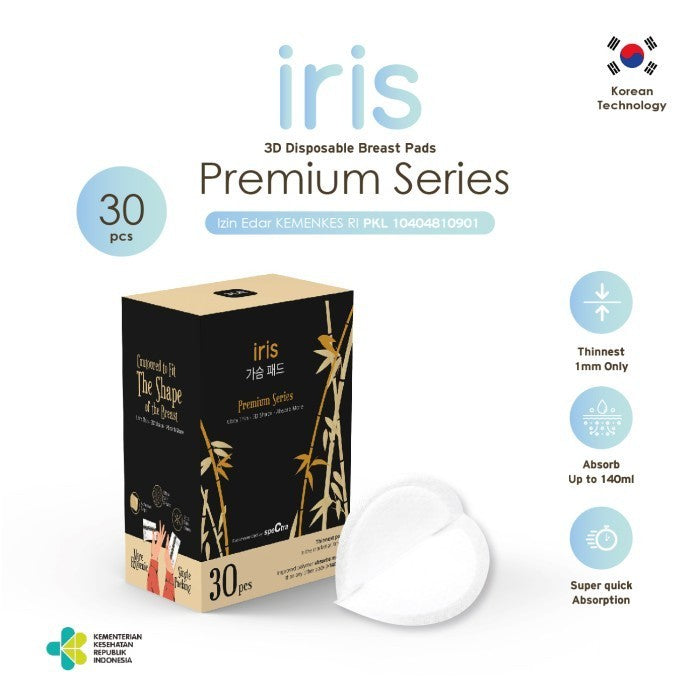 Disposable Breast Pads Premium (Iris)