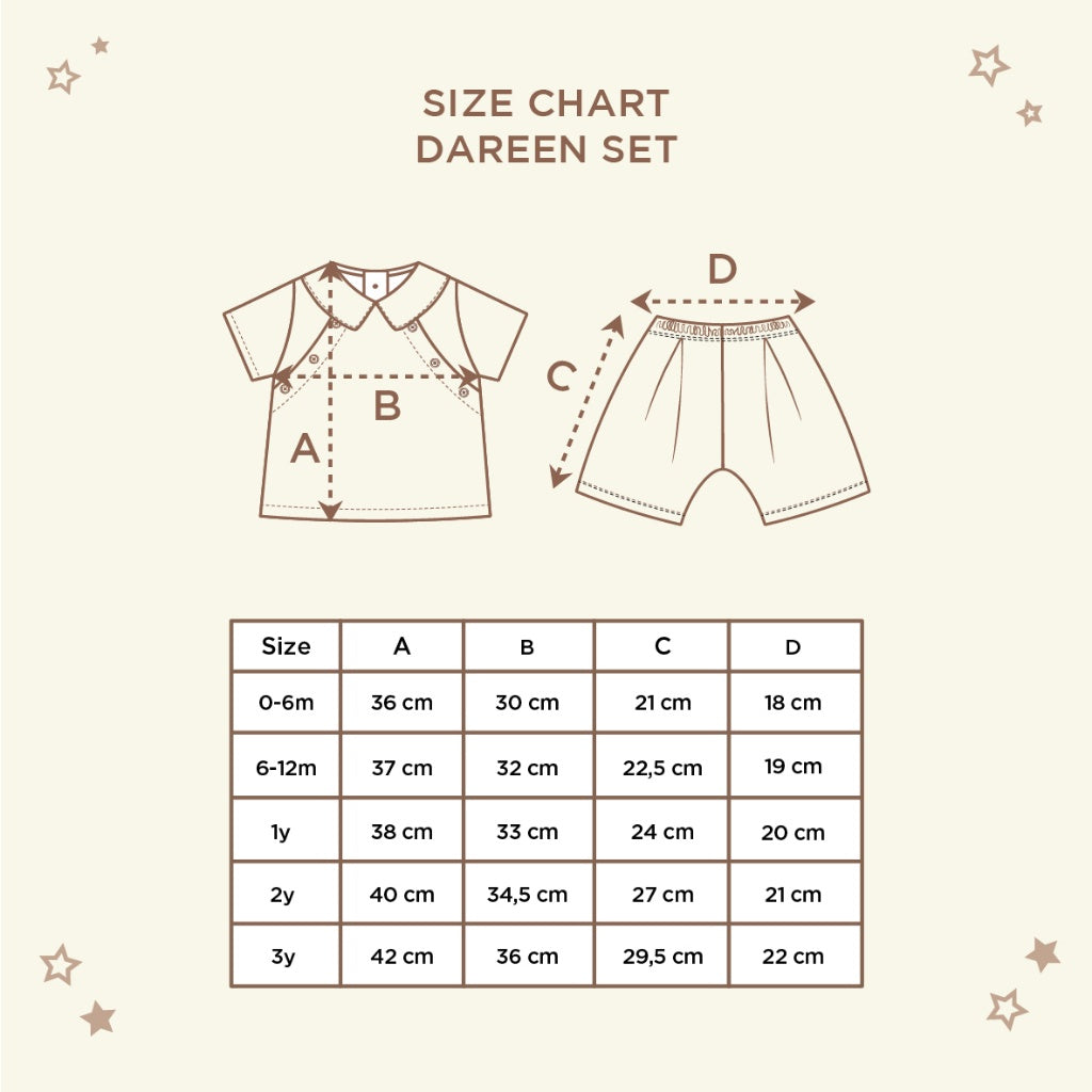 Little Palmerhaus - Dareen Set (Setelan Bayi dan Anak)
