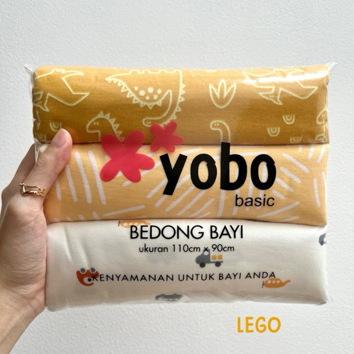MIXED PACK YOBO Baby Swaddle Wraps Set of 3 | BEDONG BAYI x 3pcs NEW