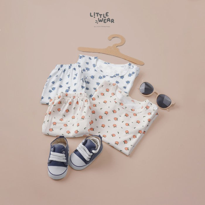 Baju Anak - Little Palmerhaus Little Wear Shoulder Short Set 19.0