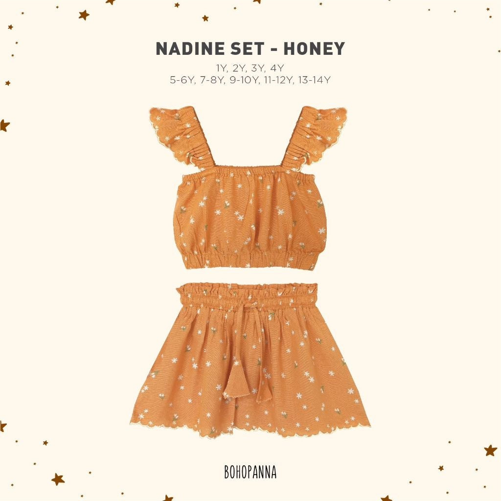 BOHOPANNA - NADINE SET - Setelan Baju Anak Perempuan