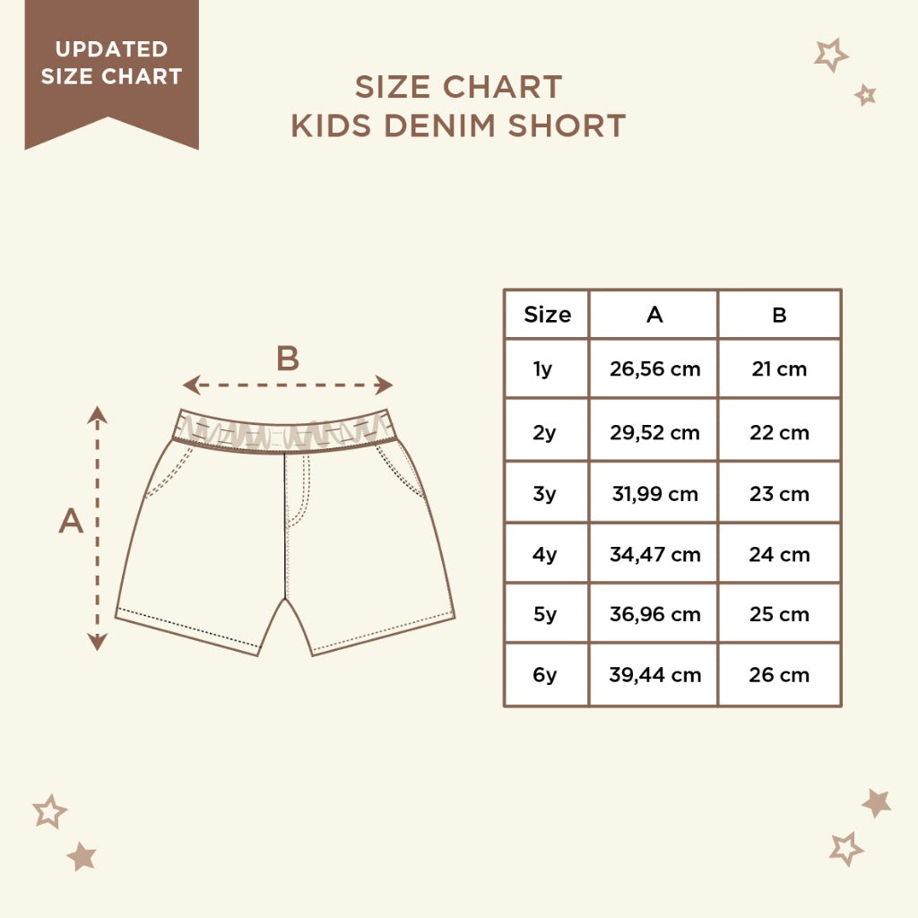 Little Palmerhaus - Kids Denim Short 6.0 (Celana Denim Anak)
