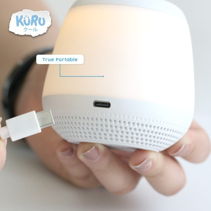 KURU W16 Baby White Noise Sound Machine Shusher with LED Night Lamp