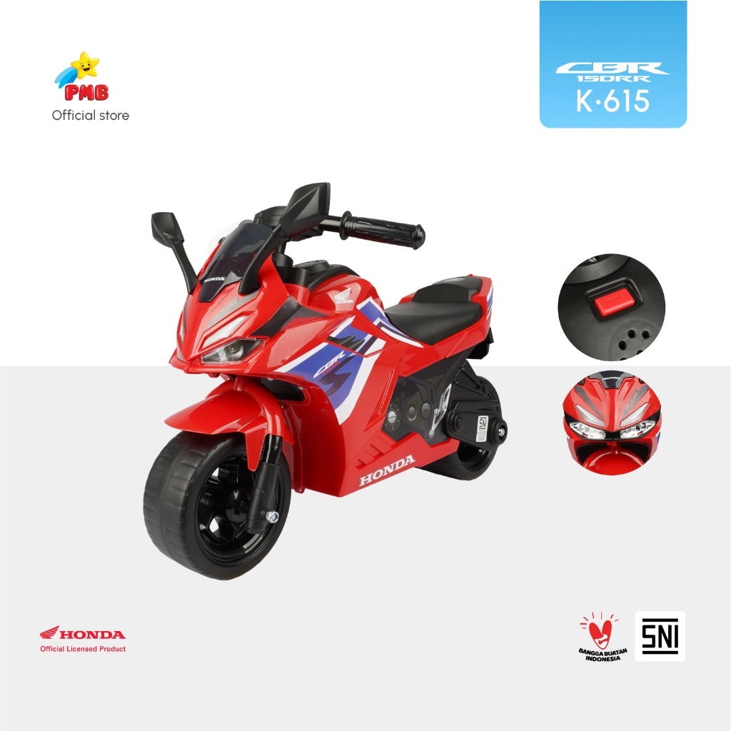Mainan Anak Motor FOOT TO FLOOR CBR 150RR K615  - PMB TOYS