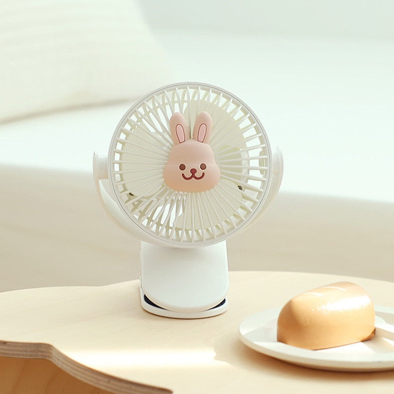 Kuma Bear Fan Kipas Stroller USB YT120