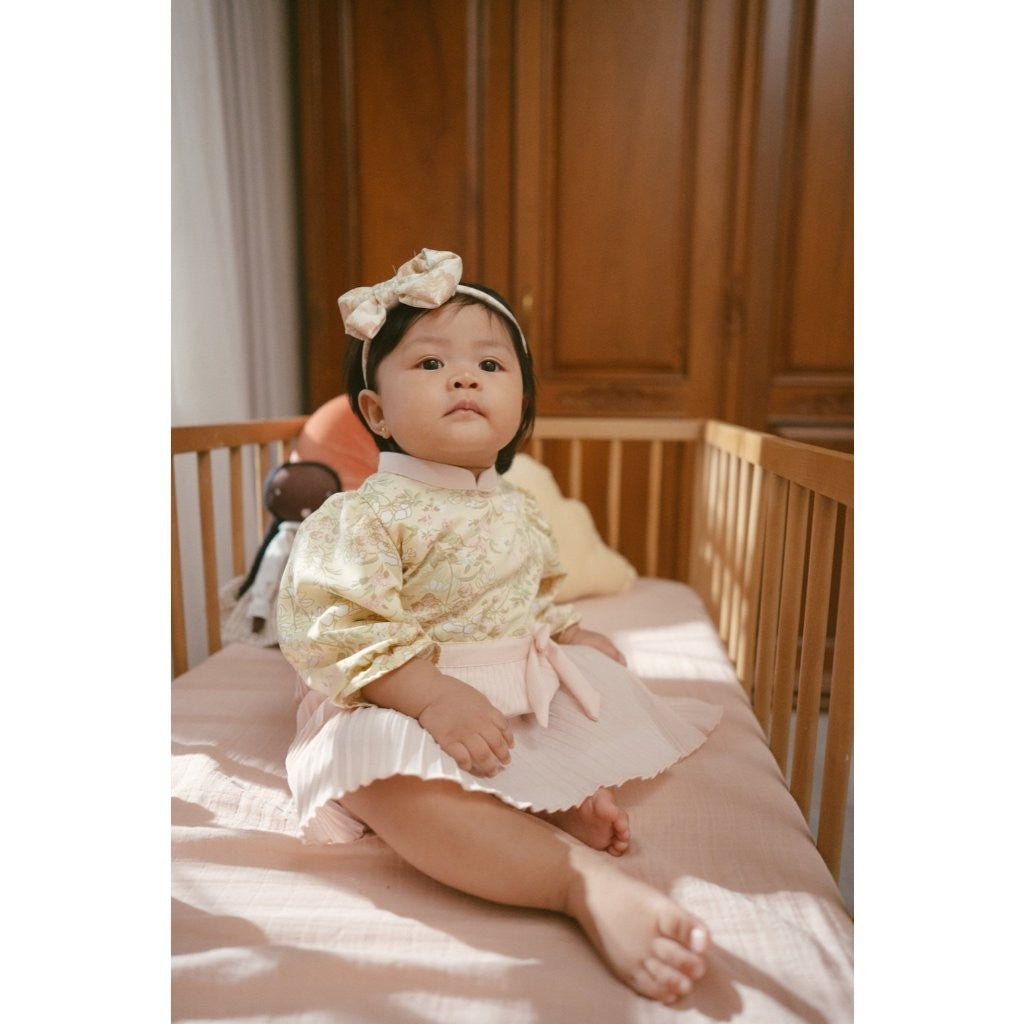BOHOPANNA - RAYA COLLECTION 2025 - THANIA BOW HEADBAND PRINT - Bando Bayi