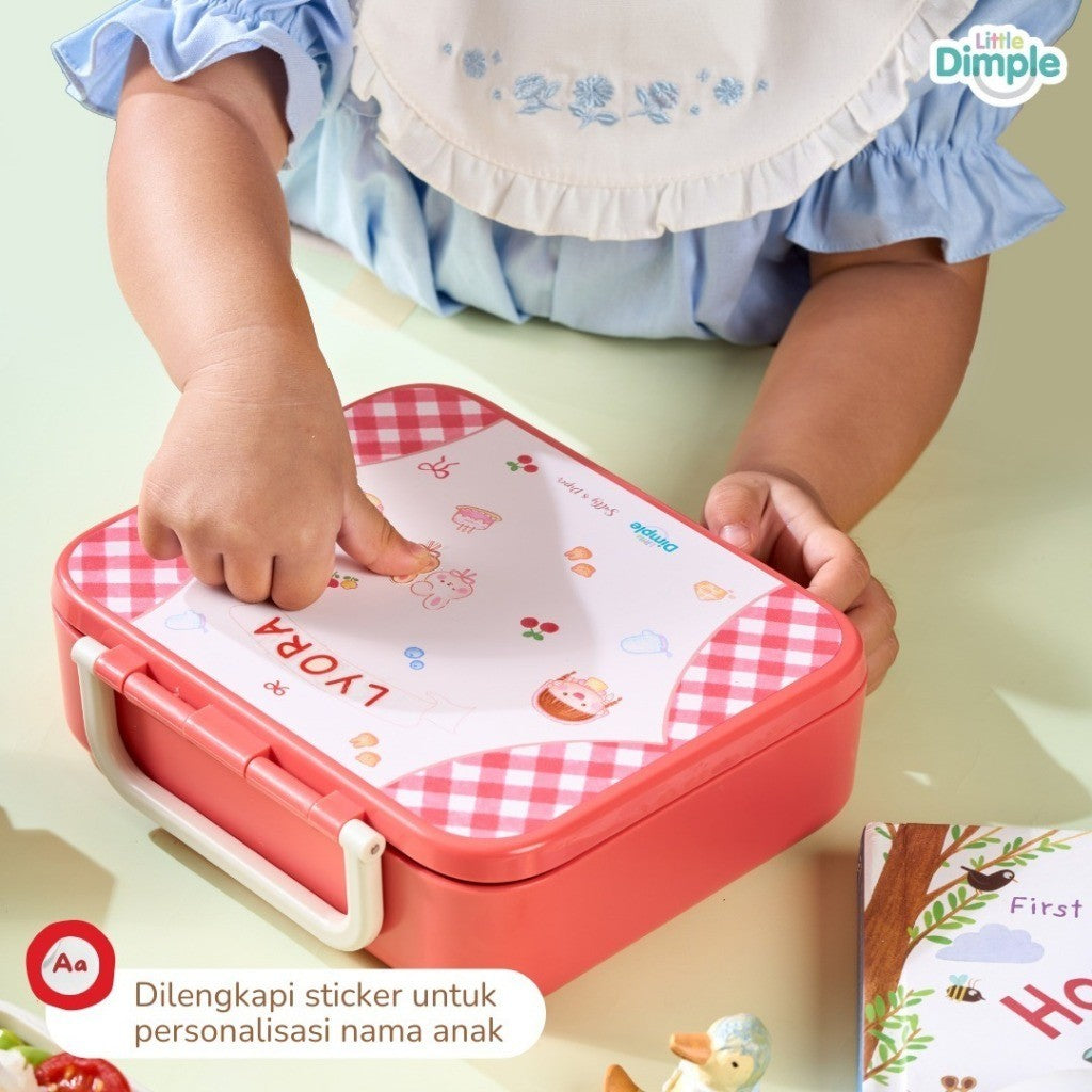 Little Dimple x Sally Piper Kid's Munchbox Tempat Bekal Anak Sekolah