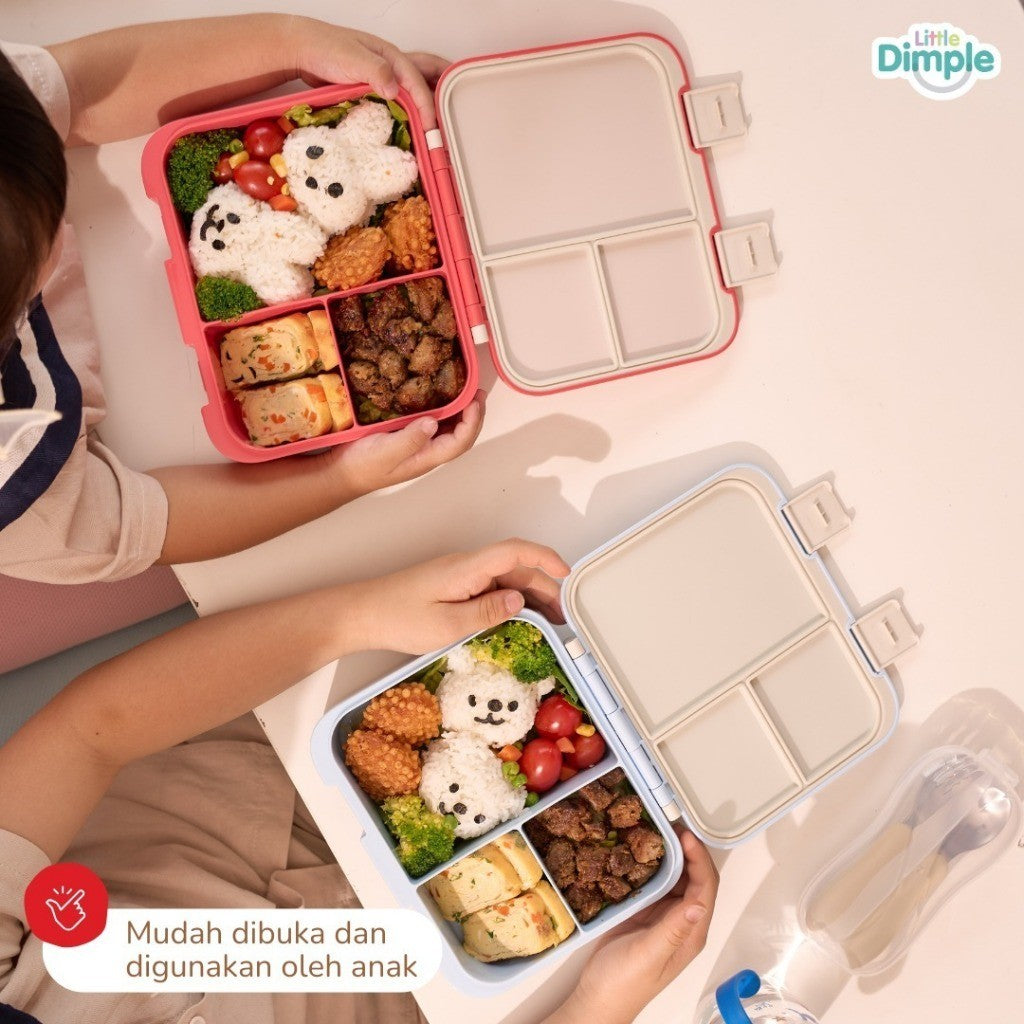Little Dimple x Sally Piper Kid's Munchbox Tempat Bekal Anak Sekolah
