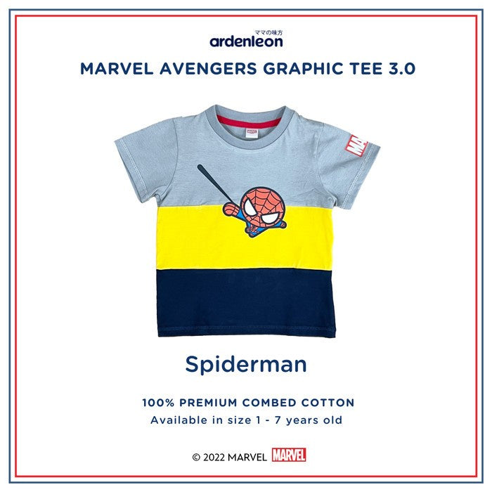 Ardenleon Marvel Avengers Graphic Tee 3.0 Kaos Anak Laki