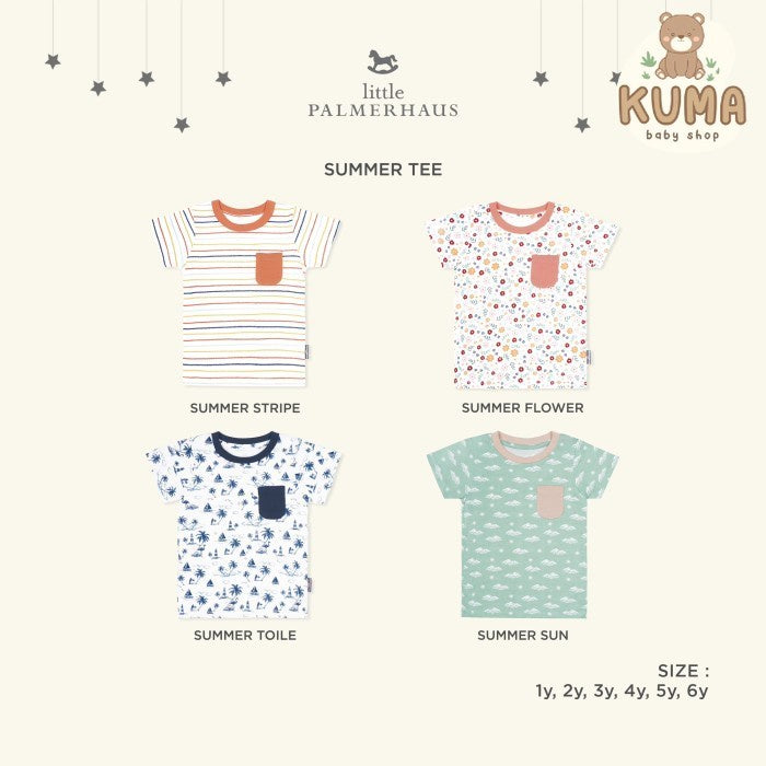 Little Palmerhaus - Summer Tee / Kaos Anak / Atasan Anak 1-6Y