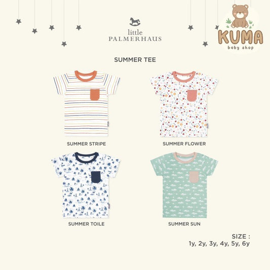 Little Palmerhaus - Summer Tee / Kaos Anak / Atasan Anak 1-6Y