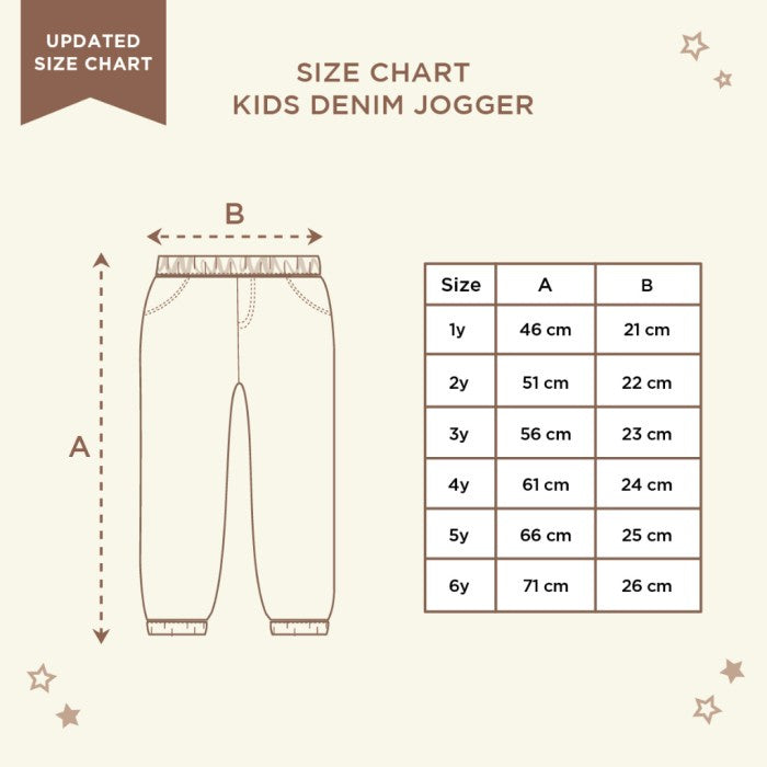 Little Palmerhaus - Kids Denim Jogger 5.0 (Celana Jeans Jogger Anak)
