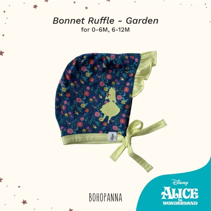 BOHOPANNA - BONNET RUFFLE DISNEY - TOPI BAYI