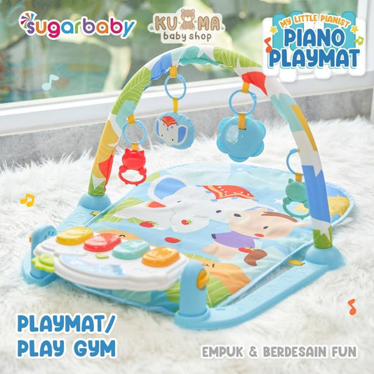 My Little Pianist Piano Playmat Baby Gym/Mainan gym bayi/Baby Playgym/Mainan Anak/Matras bayi piano