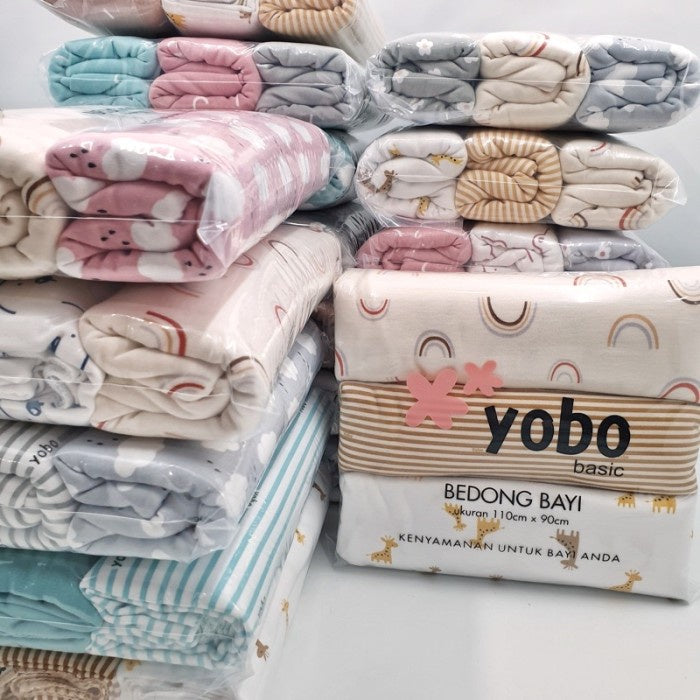 MIXED PACK YOBO Baby Swaddle Wraps Set of 3 | BEDONG BAYI x 3pcs NEW