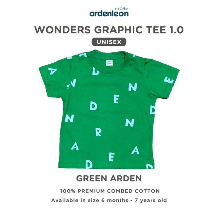 Ardenleon Kaos Anak Wonders Graphic Tee 1.0