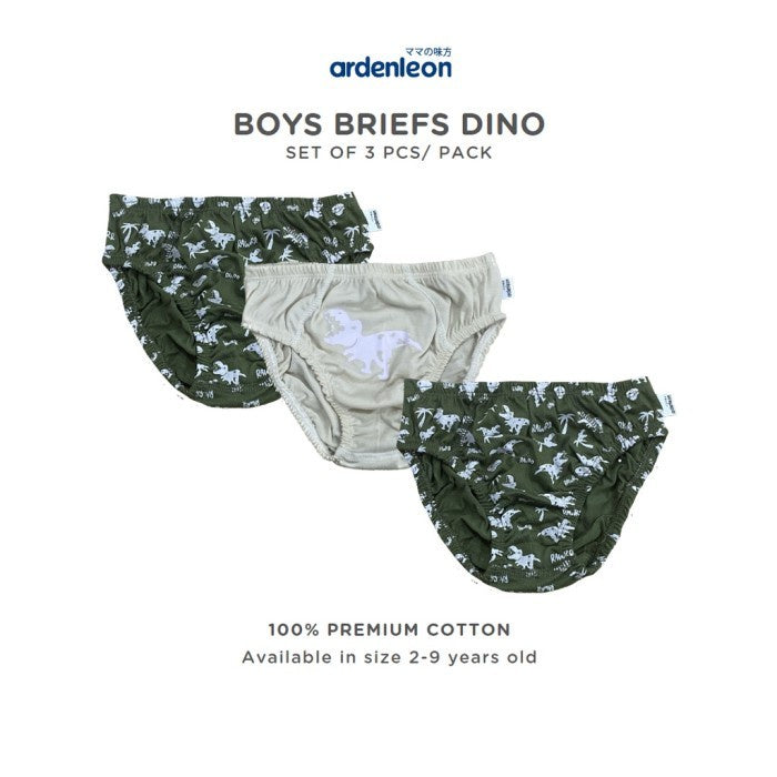 Ardenleon Boys Briefs 3pcs Celana Dalam Anak Laki