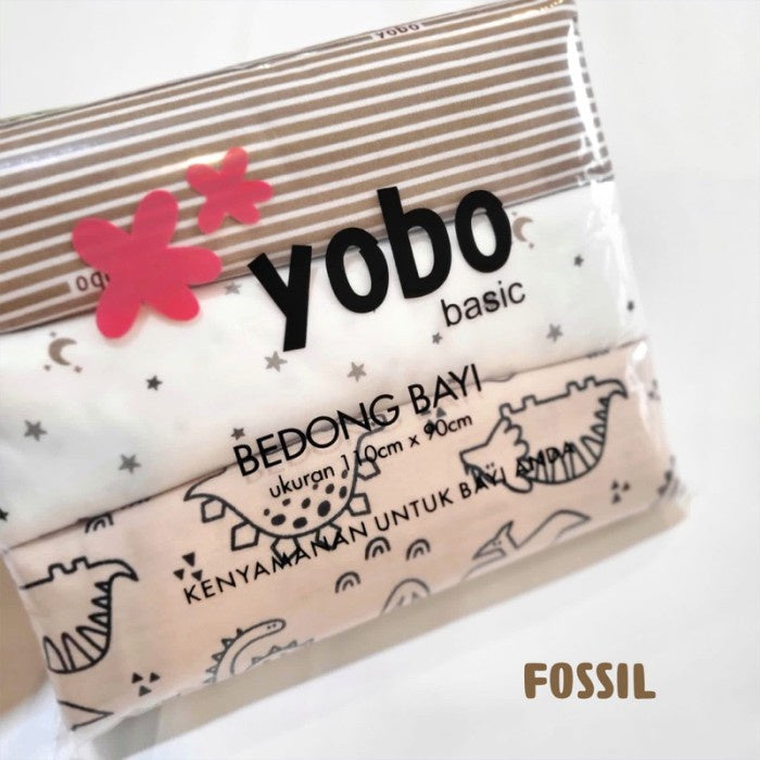 MIXED PACK YOBO Baby Swaddle Wraps Set of 3 | BEDONG BAYI x 3pcs NEW