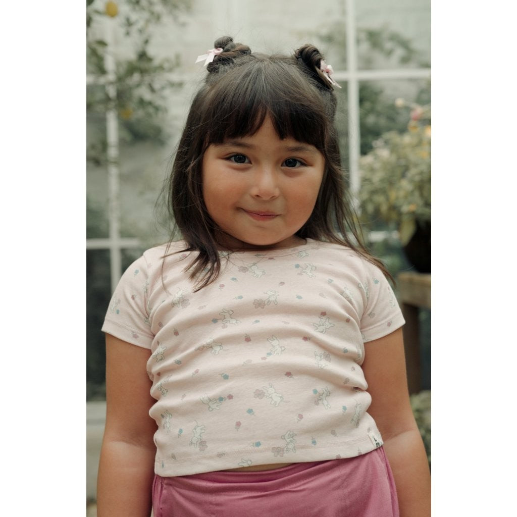 BOHOPANNA - PRINT CROP TOP - CROP TOP ANAK - ATASAN ANAK PEREMPUAN - KAOS ANAK PEREMPUAN 2425