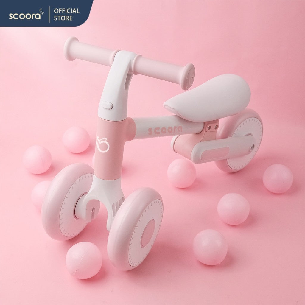 SCOORA Zenoz Balance Bike Toddler Sepeda Keseimbangan Anak