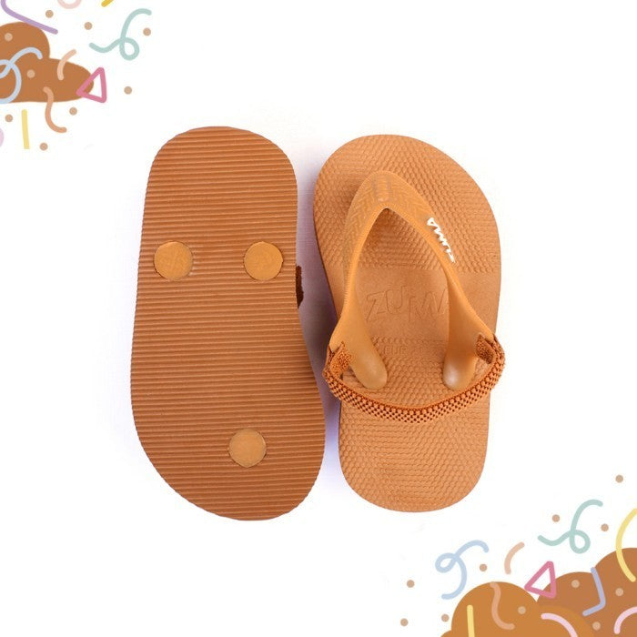 Zuma Baby Classic 7 Honey Ginger, Sandal Jepit Bayi Karet