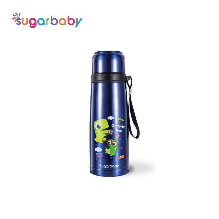 Sugar Baby STRONG Vacuum Stainless Steel Bottle (600 ml) - Dino