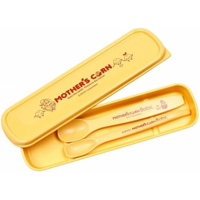 Mother's Corn - Feeding Spoon Set (With Case) Sendok Makan Anak