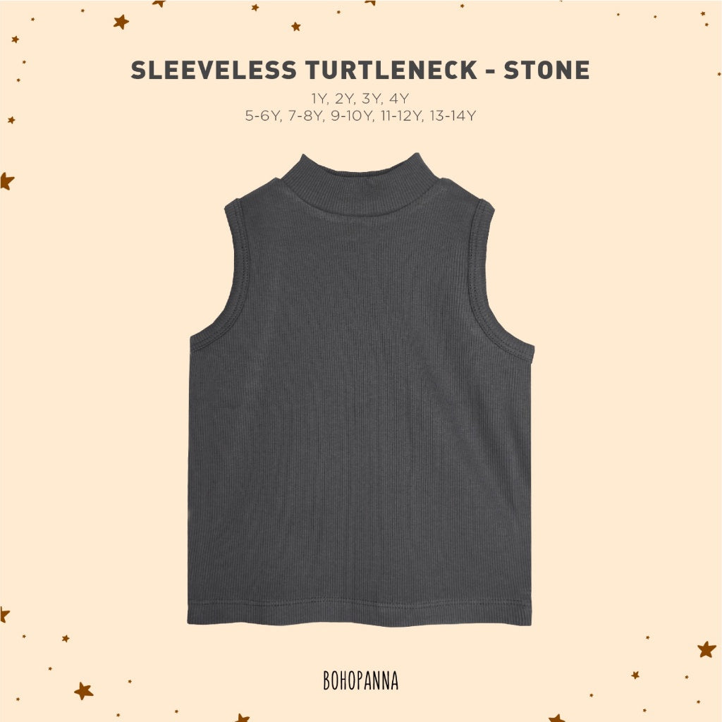 BOHOPANNA - SLEEVELESS TURTLENECK - Atasan Anak 1