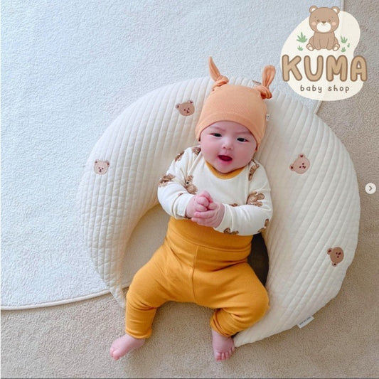 Kuma Bantal Bayi Tidur Bear Bentuk Bulan Moon Shaped