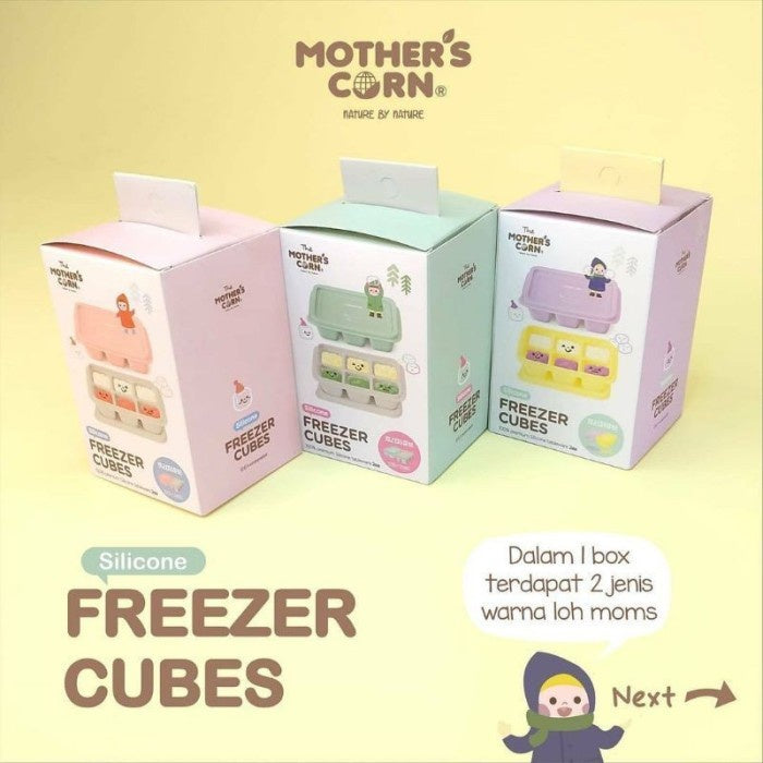 Mother's Corn - Silicone Freezer Cubes (2pcs) Silikon Cetakan Es