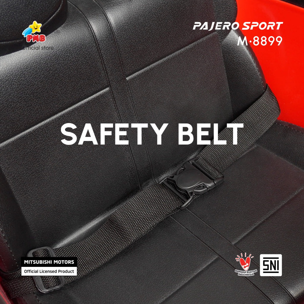 MAINAN ANAK MOBIL AKI MITSUBISHI PAJERO SPORT M8899  - PMB TOYS