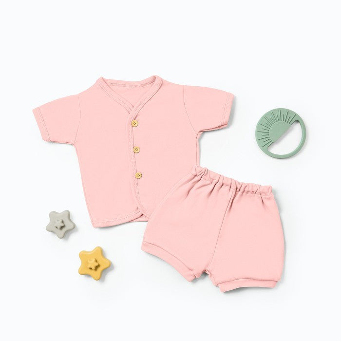 SHORT SLEEVE BABY SET- nice kids (piyama bayi)