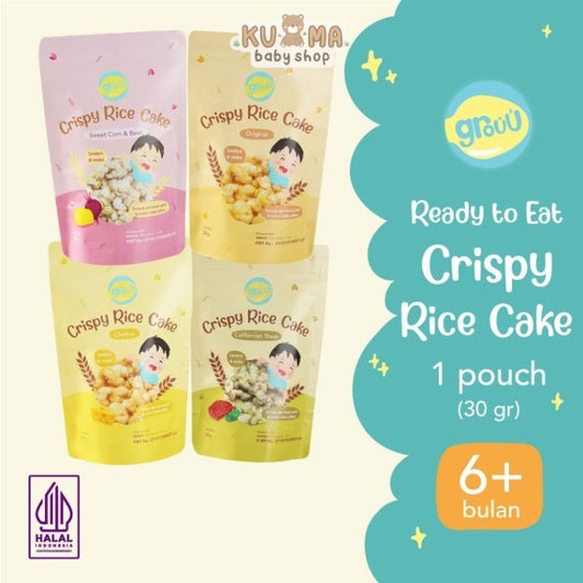 Grouu - Cemilan Anak - Crispy Rice Cake