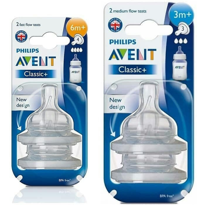 Philips Avent Dot Nipple Classic / Avent Dot Botol Susu Clasik