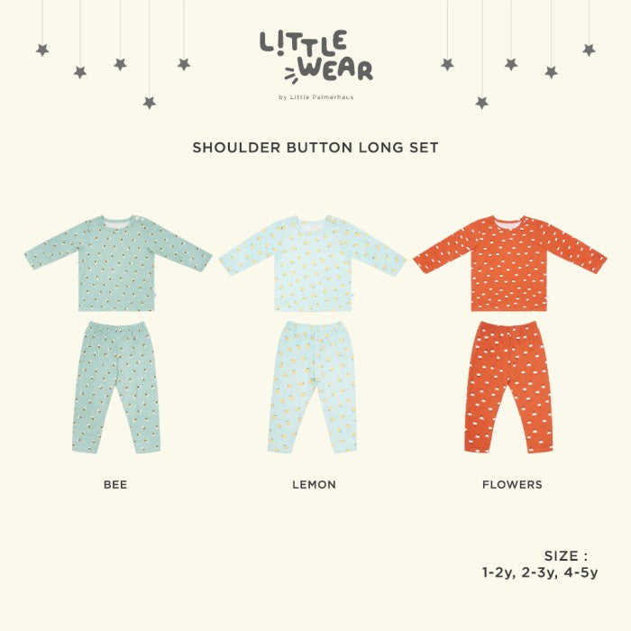 Little Palmerhaus - Little Wear Shoulder Button Long Set 18.0