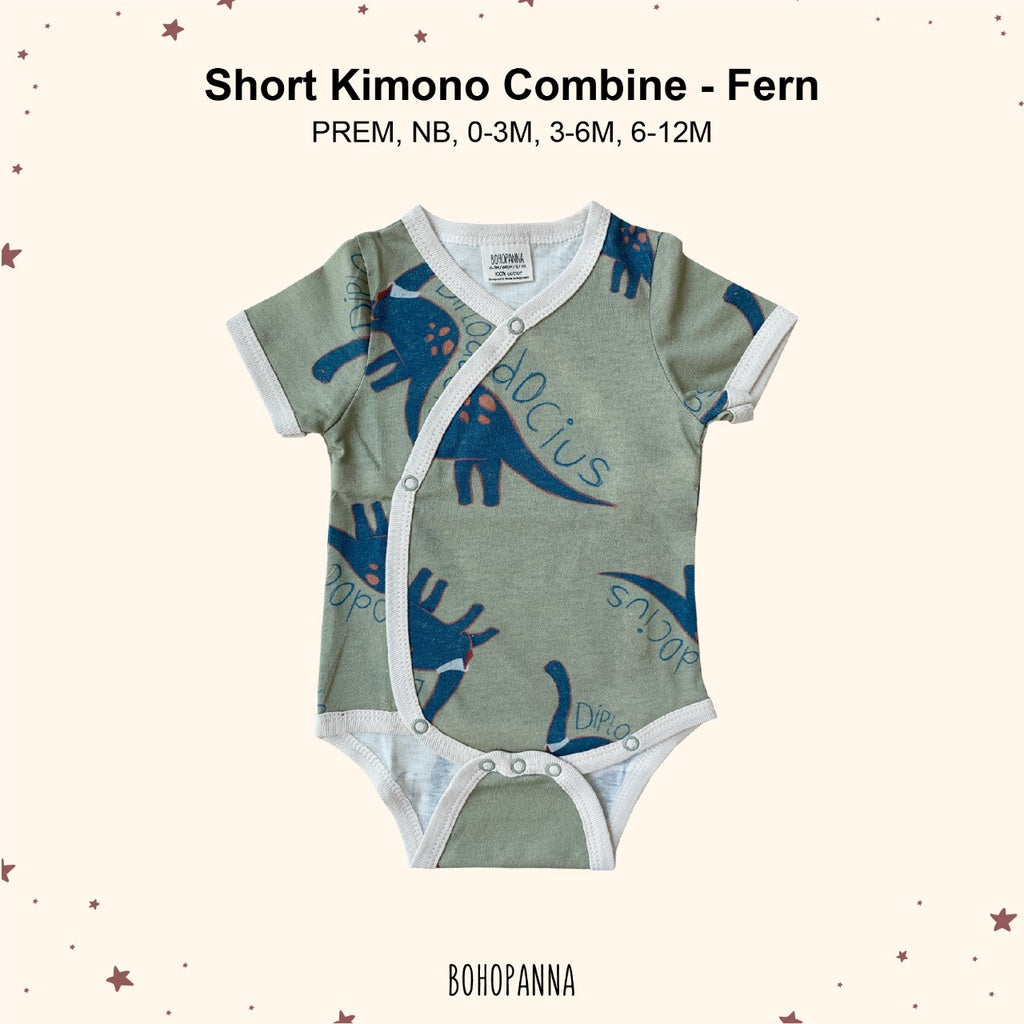 BOHOPANNA - SHORT KIMONO COMBINE DINO - Jumper Bayi