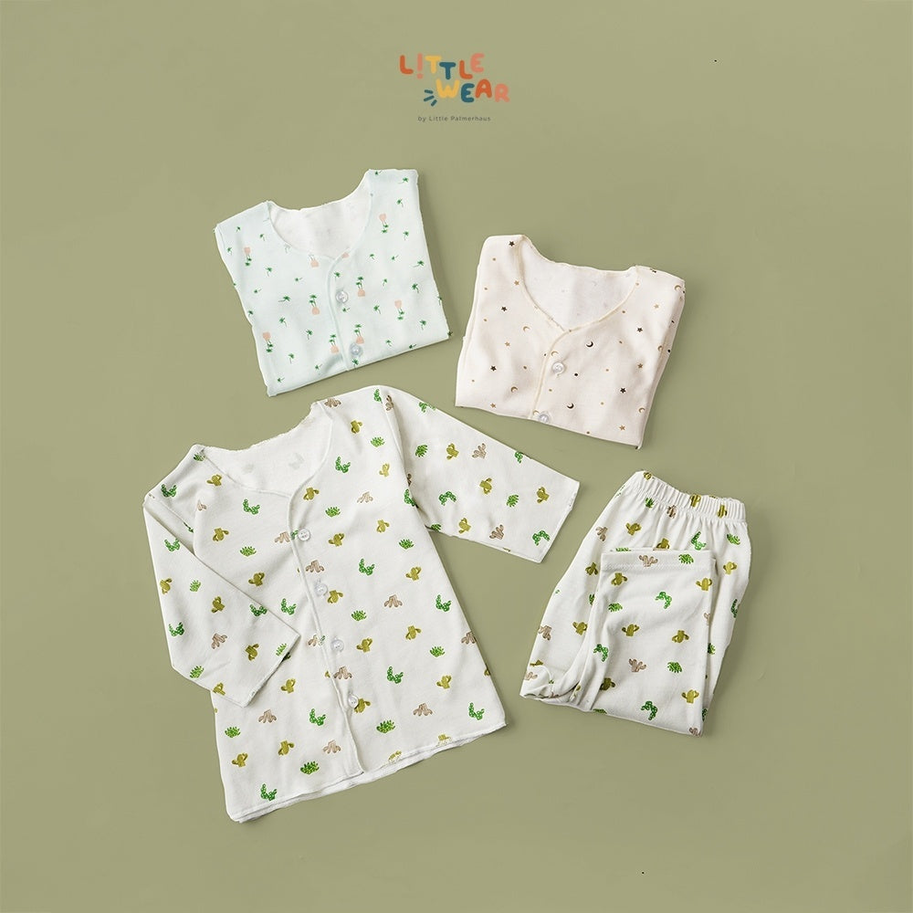 Little Palmerhaus - Little Wear Long Set 21.0 (Setelan Baju Bayi Lengan Panjang)