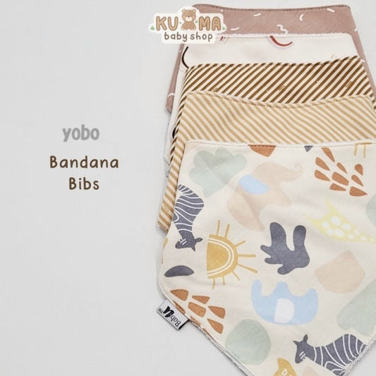 YOBO Baby Bandana Bibs | Slaber Segitiga Celemek Bayi