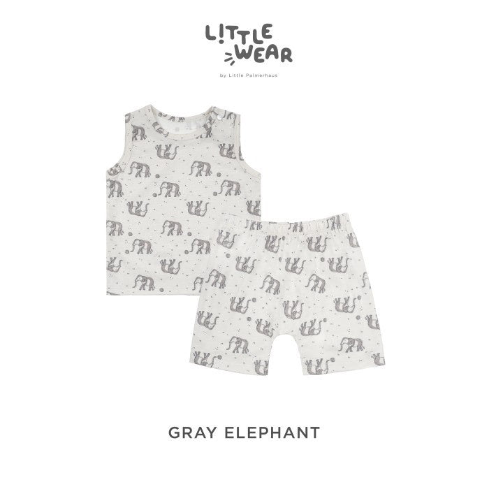 Baju Bayi - Little Palmerhaus Little Wear Baby Sleeveless Set 17.0