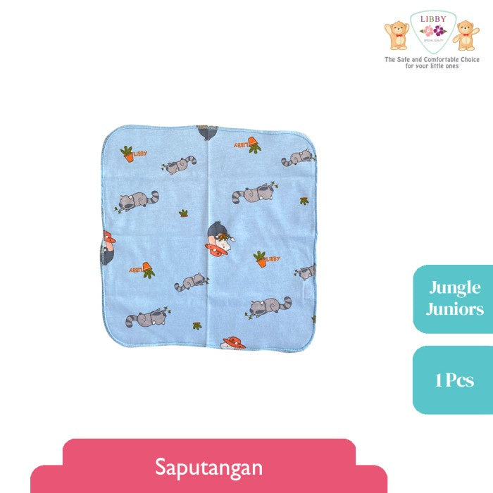 LIBBY Saputangan / Lap Jungle Juniors Motif (1 pcs)