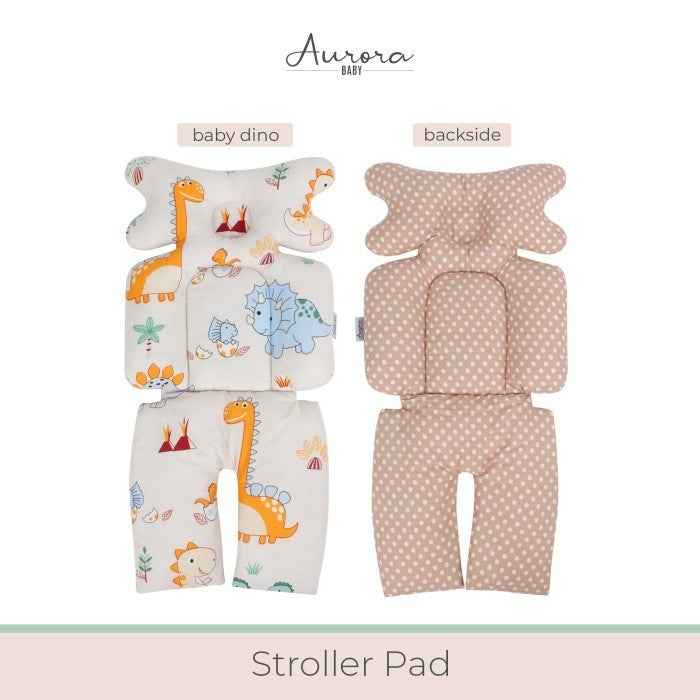 Aurora Baby - Alas Stroler dengan Sandaran Bantal Peyang (Peang)